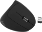 Preview: MediaRange Vertical Wireless Maus schwarz/USB