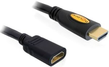 DeLOCK High Speed mit Ethernet HDMI 1.4 Verlängerungskabel/3m