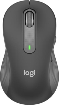 Logitech Signature M650 Large Left/Graphite/Linkshänder/Logi Bolt/USB+Bluetooth