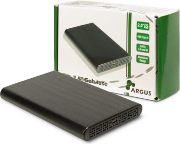 Inter-Tech Argus GD-25010/2.5" ext. Gehäuse/USB-C3.1