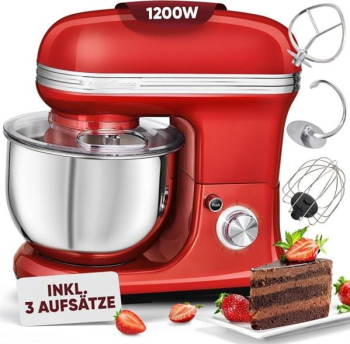 Proficook PC-KM 1197 rot/edelstahl