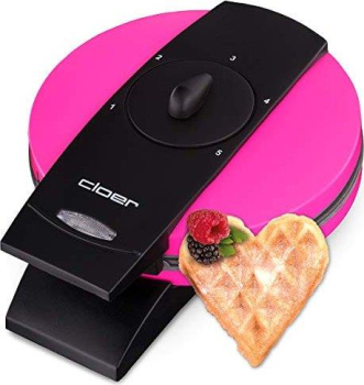 Cloer 1627 Waffeleisen pink