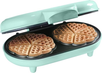 Bestron ADWM1000M Herzwaffelautomat Doppel-Waffeleisen