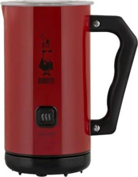 Bialetti MKF02 elektrischer Milchaufschäumer rot