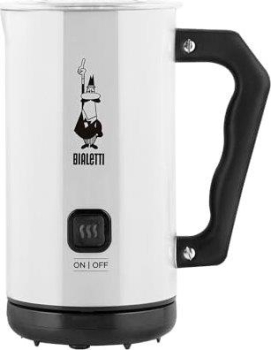 Bialetti MKF02 elektrischer Milchaufschäumer weiß