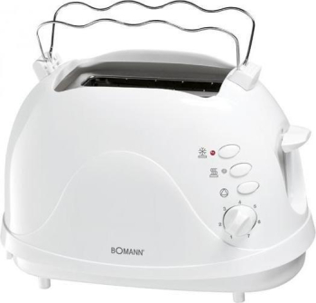 Bomann TA 246 CB Toaster weiß