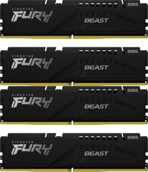 Kingston FURY Beast/128GB 4x32 Kit/DDR5-5600/CL40-40-40/on-die ECC