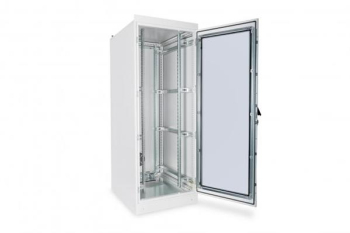 DIGITUS Industrie-Netzwerkschrank/DN-19-42U-I-8/10-1/Innen/IP55/42HE/2100x800x1000/grau/Glastür