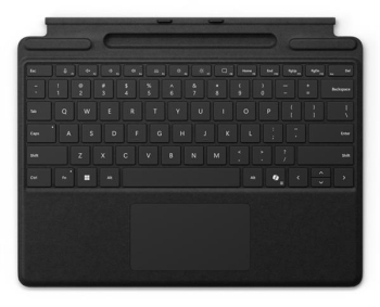 Microsoft Surface Pro Keyboard mit Stiftaufbewahrung und laden/schwarz/DE