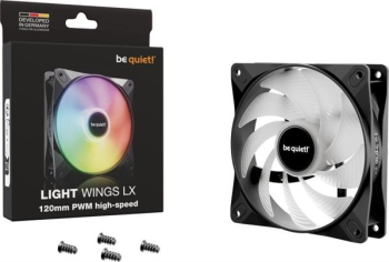 be quiet! Light Wings LX/PWM - High-Speed/120mm/RGB