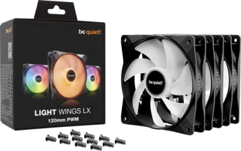 be quiet! Light Wings LX/PWM/120mm/RGB/3-er Pack