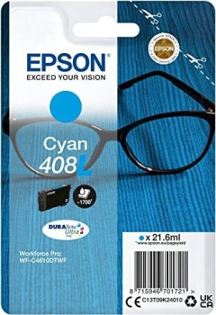 Epson Tinte 408L cyan/max. 1.700 Seiten