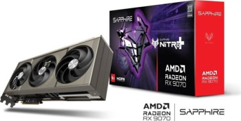 Sapphire Nitro+ Radeon RX 9070/16GB GDDR6/2xHDMI+2xDP/lite retail