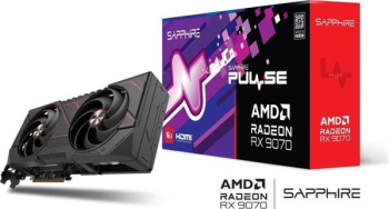 Sapphire Pulse Radeon RX 9070/16GB GDDR6/2xHDMI+2xDP/lite retail