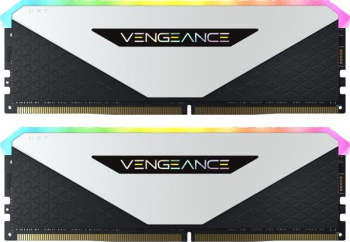 Corsair Vengeance RGB RT White Kit/16GB/DDR4-3200/CL16-20-20-38