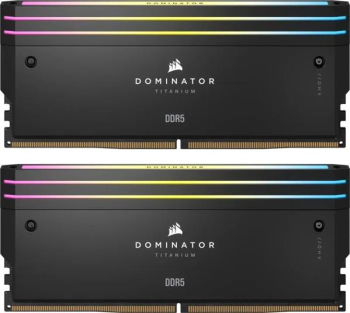 Corsair Dominator Titanium RGB schwarz Kit/32GB/DDR5-7200/CL34-44-44-96/on-die ECC