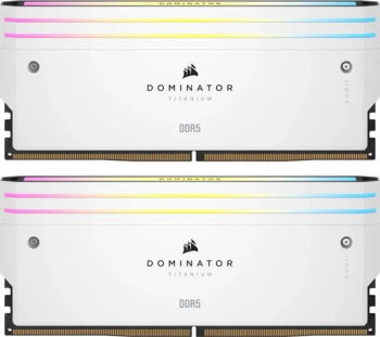 Corsair Dominator Titanium RGB weiß Kit/32GB/DDR5-7200/CL34-44-44-96/on-die ECC