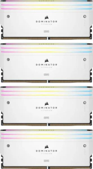 Corsair Dominator Titanium RGB weiß Kit/64GB/DDR5-6400/CL32-40-40-84/on-die ECC