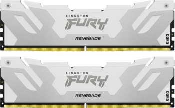 Kingston FURY Renegade weiß/silber/Kit/32GB/DDR5-6400/CL32-39-39/on-die ECC