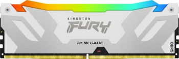 Kingston FURY Renegade RGB weiß/silber/16GB/DDR5-6400/CL32-39-39/on-die ECC