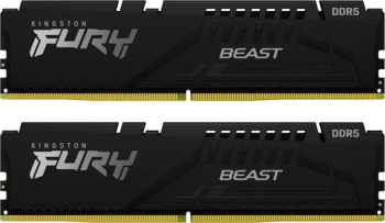 Kingston FURY Beast schwarz/Kit/16GB/DDR5-6000/CL30-36-36/on-die ECC